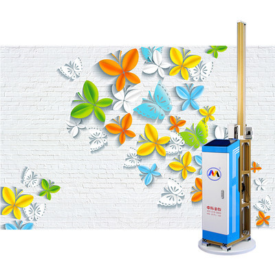 中科美創第七代3D墻體噴繪機 革新墻面藝術的智能利器